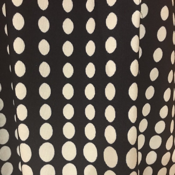 Connected Apparel Blue Polka Dot Dress - Picture 5 of 8